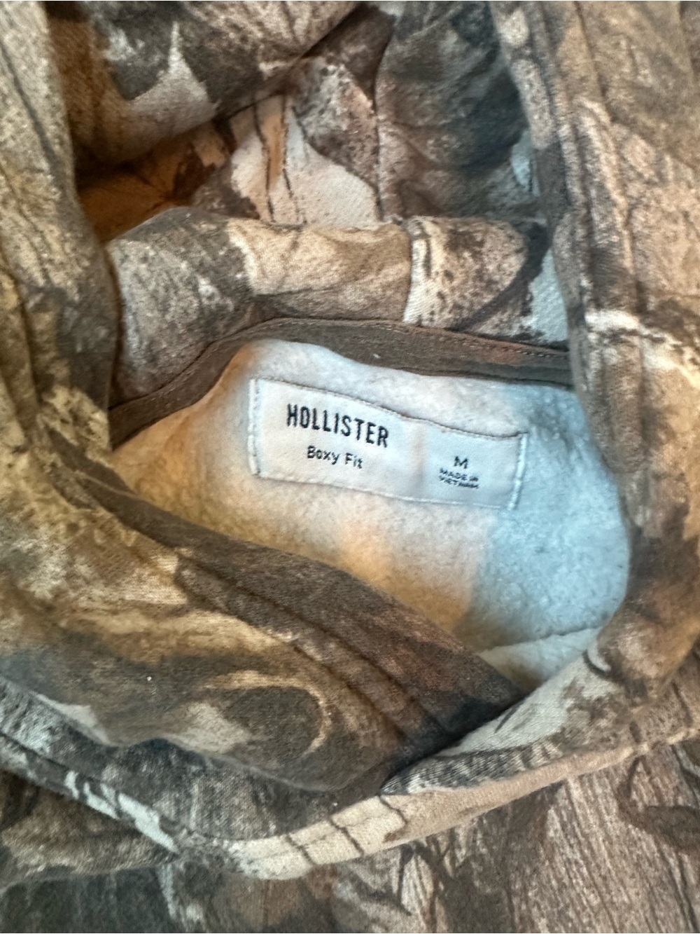 Hollister Hooded Pullover Jacket - Camouflage - Picture 3 of 4